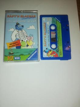 Käpt`n Blaubär Folge 10 Das nervöse Hemd Blau mit Blau-Grünen Aufkleber 4005556840687 Ravensburger
